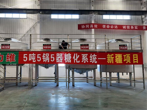 岭东精酿啤酒设备厂—5吨精酿啤酒设备—新疆项目